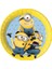 PartiBulutu Minion Karton Tabak 23 cm 8'li 1