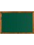 100 Cm X 130 Cm Doğal Ahşap Çerçeve Duvara Monte Yeşil Tahta (Tebeşir Tahtası) 1