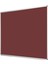 60 Cm X 120 Cm Alüminyum Çerçeve Duvara Monte Bordo Kumaşlı Pano 2