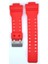 Uyumlu Casio G Shock Ga100 29Mm Kırmızı Silikon Saat Kordonu Cas115 1