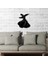 Semazen Silüeti Metal Duvar Dekoru 1