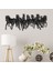Atlar ''Yarış'' Metal Duvar Dekoru 2