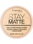 Stay Matte Pressed Powder Pudra 001-TRANSPARENT 1