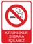Kesinlikle Sigara İçilmez 25 X 35 Cm Uyarı Levhası 1