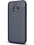 Samsung Galaxy J2 Pro 2018 Kılıf Suni Deri Silikon 1