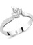 14 Ayar Altın 0.25 Ct Pırlanta Tektaş Yüzük Rm-10046 1