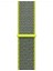 Apple Watch Seri 7/6/SE/5/4 Neon Sarıi Spor Loop Kordon - 45mm 44mm 42mm Uyumlu 3
