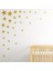 Büyük Boy Gold Sarı Yıldız Sticker 2