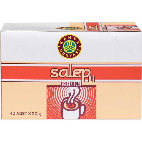 Kahve Dünyası Salep Tek Kullanımlık 40�lı Paket Fiyatı