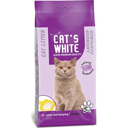 Cats White Lavanta Kokulu İnce Taneli Kedi Kumu 5 Kg Fiyatı