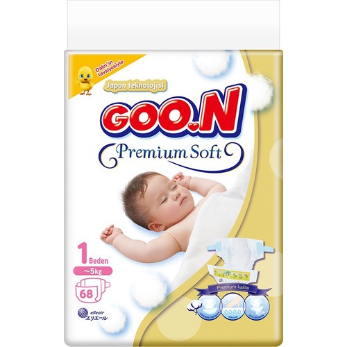 Goon Bebek Bezi Premium Soft Yenidoğan 1 Beden Jumbo Paket Fiyatı