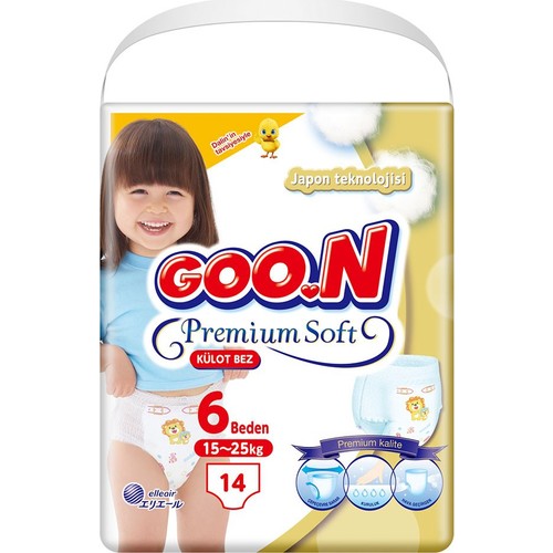 Goon Pants Külot Bebek Bezi Premium Soft 6 Beden Ekonomik Fiyatı