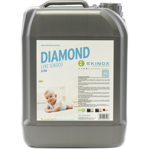 Ekinox Diamond Konsantre Plus Leke Sökücü 5 kg Fiyatı