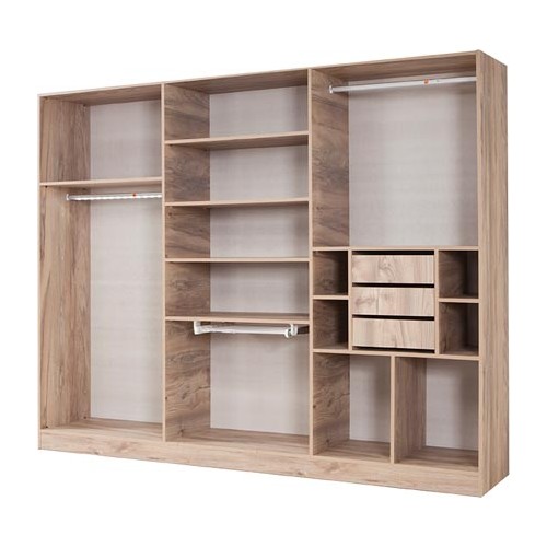 Yıldız Mobilya Alara Aynalı 6 Kapaklı 3 Çekmeceli Gardırop Fiyatı