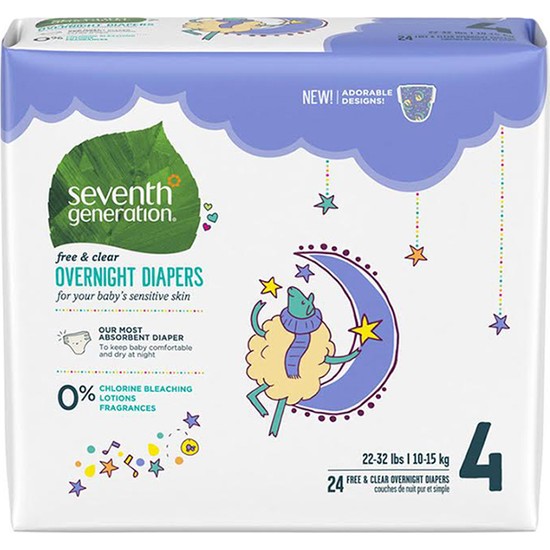 Seventh Generation Bebek Bezi Gece Boyu 4 (10.0 kg ve üstü) Fiyatı