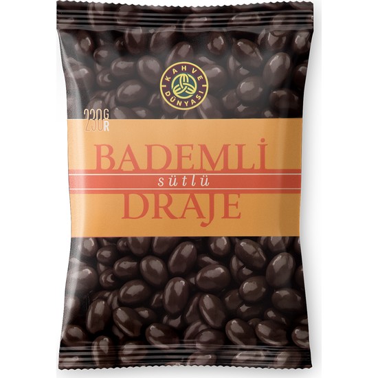 Kahve Dünyası Sütlü Çikolatalı Bademli Draje 200Gr Fiyatı