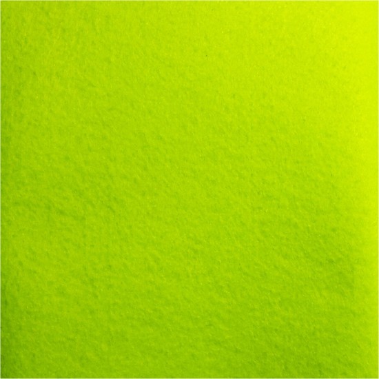 Byozras İnce Keçe Kumaş 1mm (70 x 50 Cm) - Neon Sarı