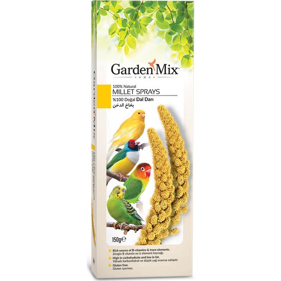 Garden Mix Platin Sarı Dal Darı 150 Gr