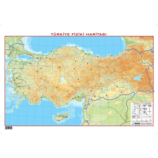 Top Five Turkiye Fiziki Haritasi Dilsiz