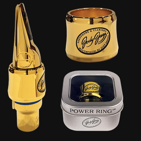 Jody Jazz Power Ring Gold Alto Saksafon Metal Ağızlık İçin Bilezik Ma-1