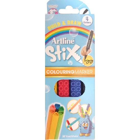 Artline Stix Brush Marker Set 4lü Fiyatı Taksit Seçenekleri