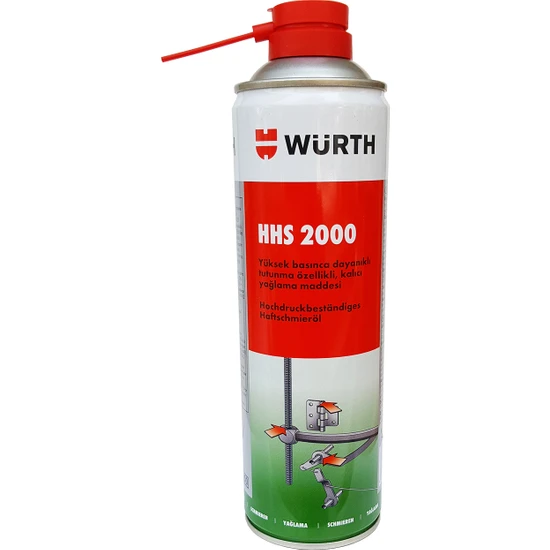 Würth Würth Hhs 2000-Zincir Yağlama Spreyi 500Ml