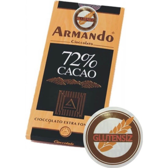 Armando Glutensiz Bitter Çikolata Fiyatı Taksit Seçenekleri