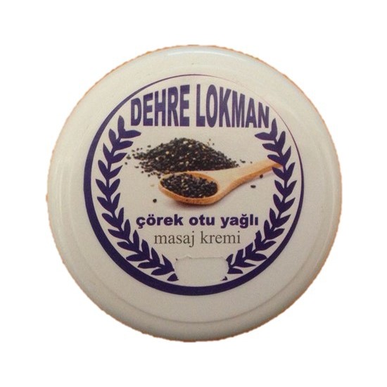 Dehre Lokman Çörekotu Yağlı Masaj Kremi