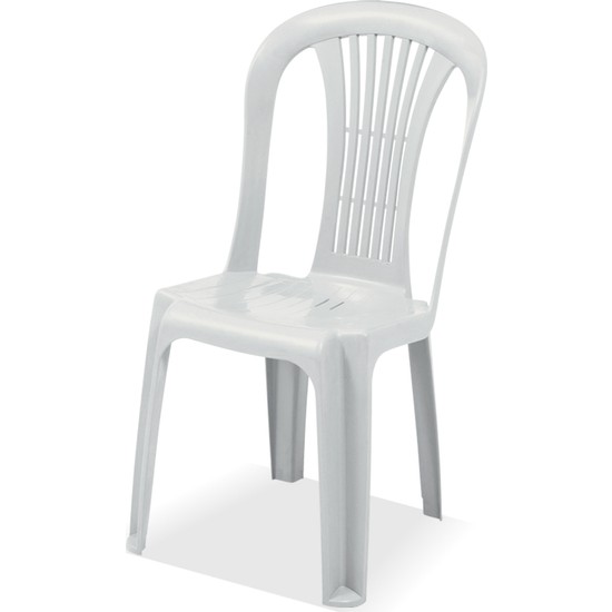 Gardelia Lux10 Adet Plastik Sandalye Takımı 1.Sınıf Beyaz