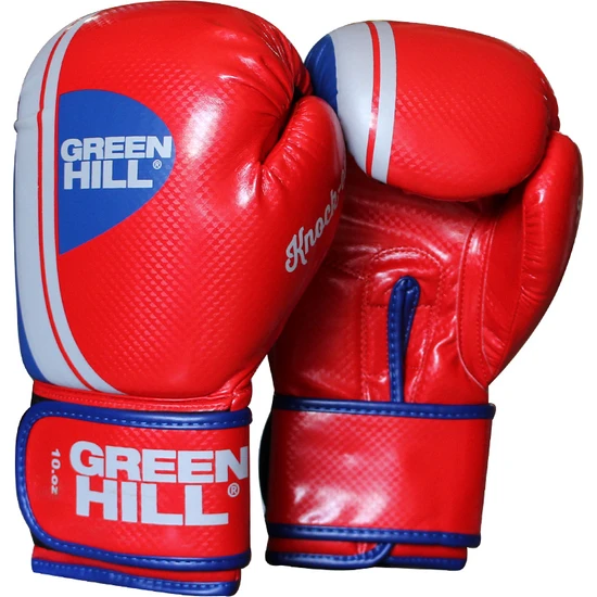 Green Hill Knockout Boks Eldiveni Kırmızı 10 Oz