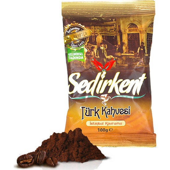 Sedirkent Türk Kahvesi 100 gr Sizin İçin Özel Harmanlanmış Fiyatı