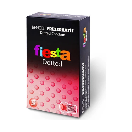 Fiesta Dotted Prezervatif