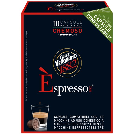 Caffe Vergnano Espresso®1882 Cremoso 10 Kapsül Fiyatı