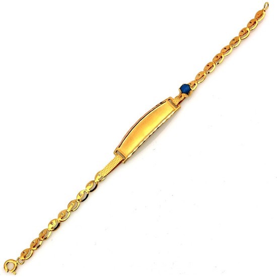 Kuyumcunuz Altın Bebek Künyesi (8 Ayar) Fiyatı Taksit