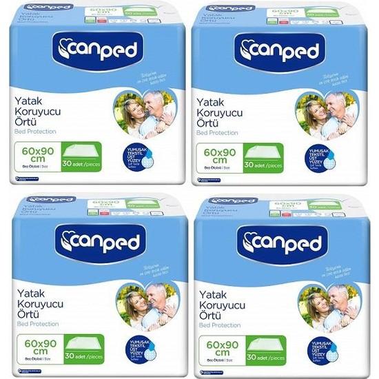 Canped Yatak Koruyucu Örtü 90x60 120 Adet Fiyatı