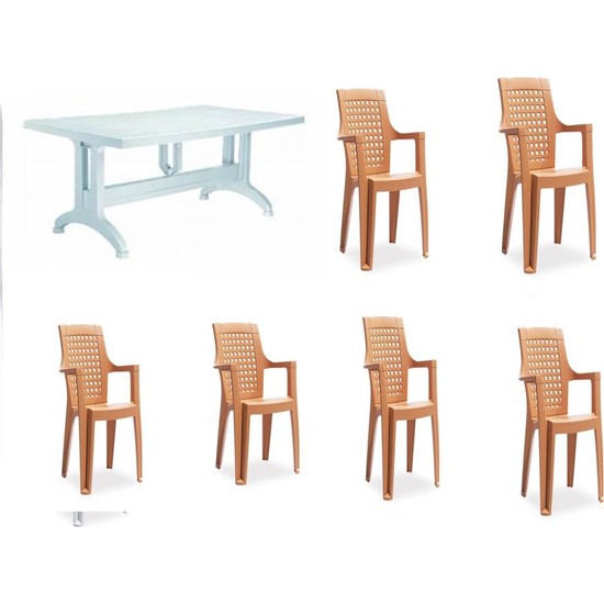Novussi Gardelia Elegance Sandalye 6 Adet Comfort80X140