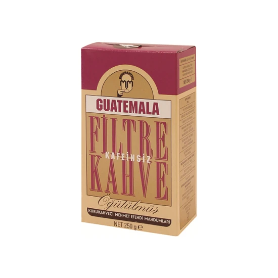 Mehmet Efendi Guatemala Filitre Kahve 250 gr (Kafeinsiz)