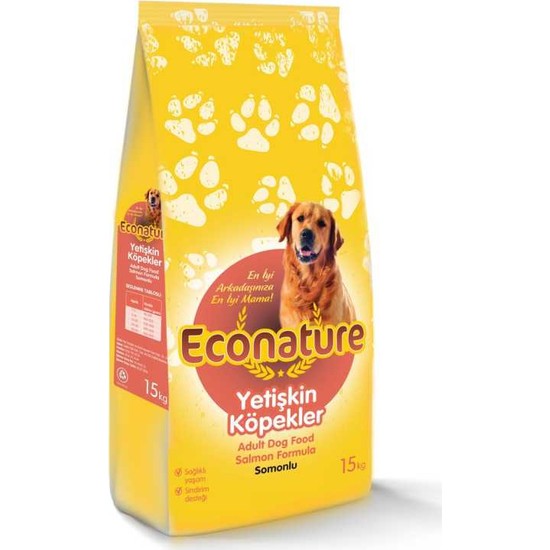 Econature Somonlu Yetişkin Köpek Maması 15 Kg Fiyatı
