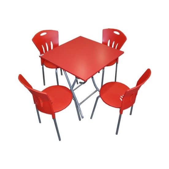 Comfort 4 Sandalye 80 x 80 cm Masa Balkon Mutfak Bahçe Fiyatı