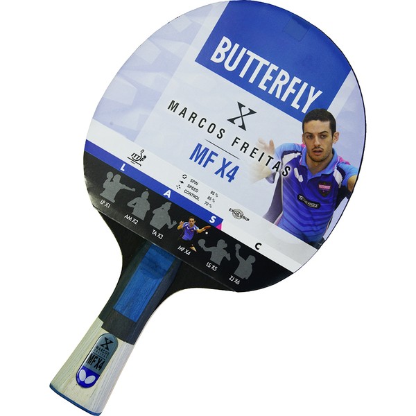 Butterfly 85085s Marcos Freitas Mf X4 Ittf Onaylı Masa Tenisi Raketi