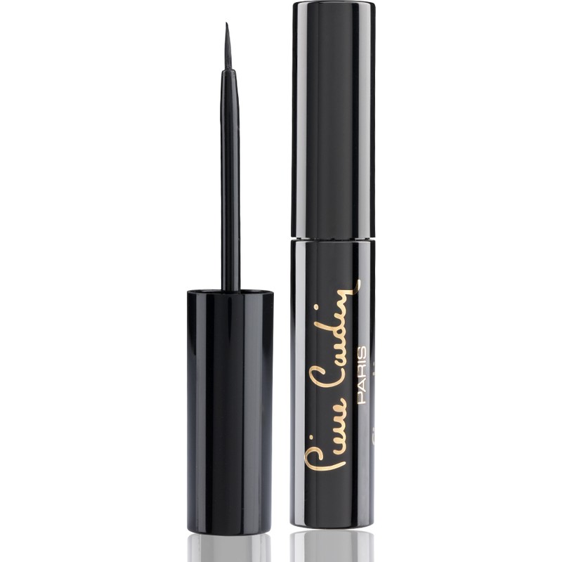 Pierre Cardin Siyah Fineliner Waterproof Likit Eyeliner 4ml Suya Dayanıklı Kolay Uygulama