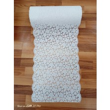 Style Pvc Dantel Vestiyer Sehba-Çekmeçe-Dolap Içi-Raf Örtüsü / Eni: 35 cm x 5 M