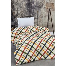 Komfort Home Tek Kişilik Baskılı Pamuklu Silikon Yorgan + Yastık / P15