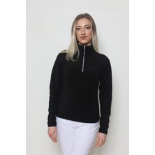 Cottoncool Kadın Polar Yarım Fermuar Sweatshirt