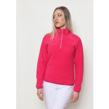 Cottoncool Kadın Polar Yarım Fermuar Sweatshirt