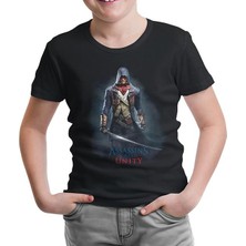 Lord T-Shirt Assassin's Creed - Arno Siyah Çocuk Tshirt