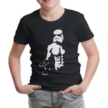 Lord T-Shirt Bodybuilding - Star Wars Siyah Çocuk Tshirt