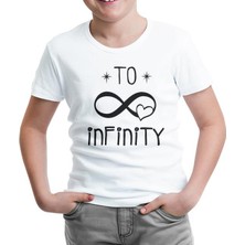 Lord T-Shirt To Infinity Beyaz Çocuk Tshirt