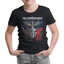 Lord T-Shirt Transformers 5 - The Last Knight Siyah Çocuk Tshirt