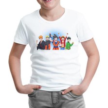 Lord T-Shirt Anime Heros Beyaz Çocuk Tshirt